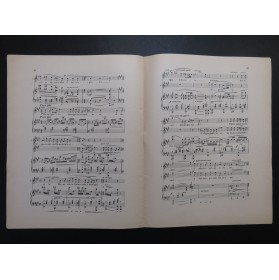 MASCAGNI Pietro L'Amico Fritz Duetto Chant Piano ca1895