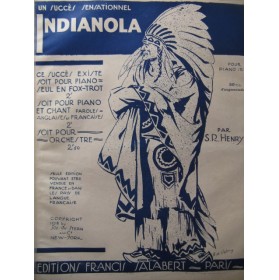 HENRY S. R. Indianola Piano 1917