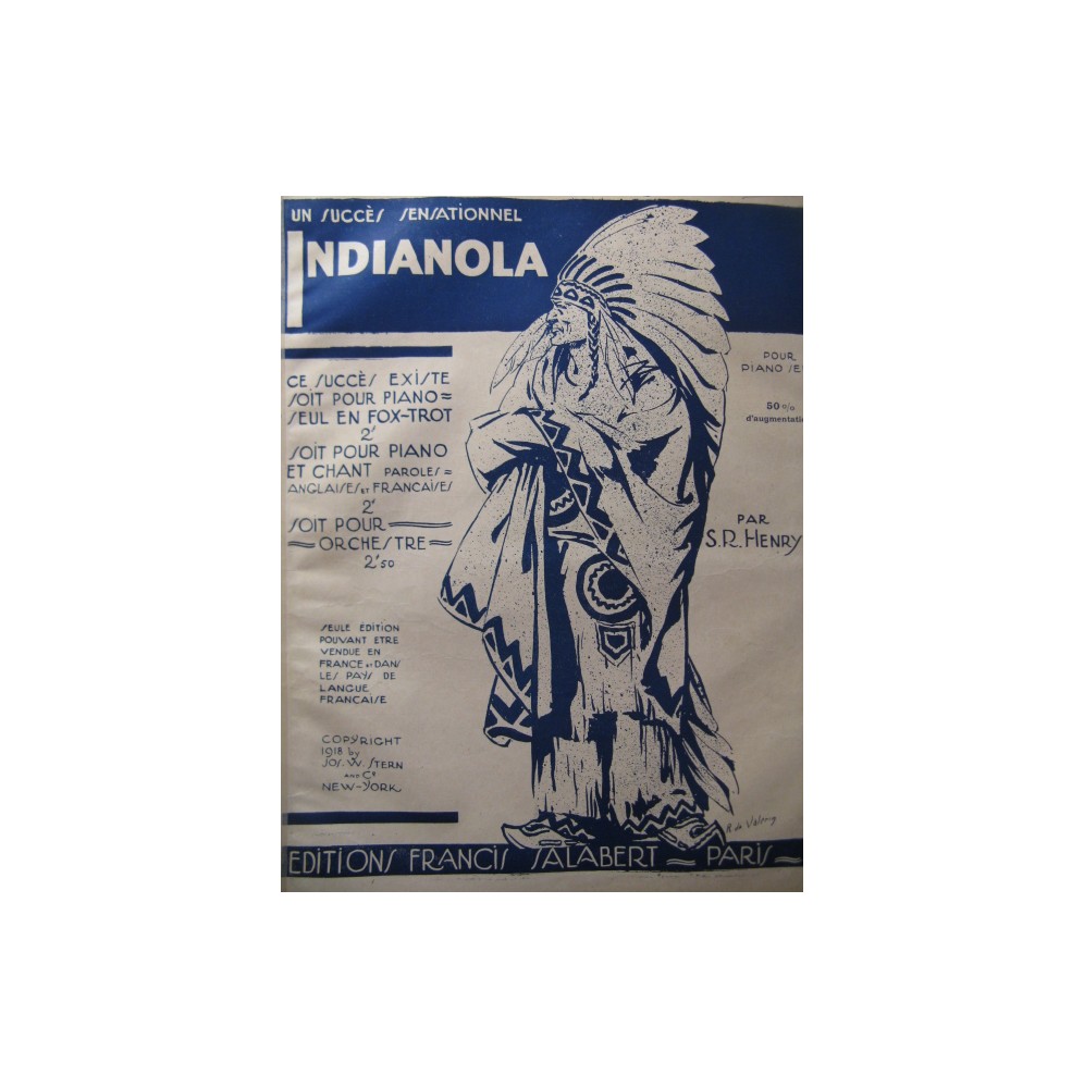 HENRY S. R. Indianola Piano 1917