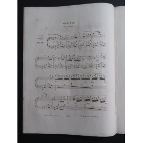 DÖHLER Théodore Nocturne op 24 Piano ca1840