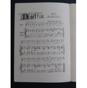 Noël No 4 Dans le Calme de la nuit Chant Piano ou Orgue ca1900