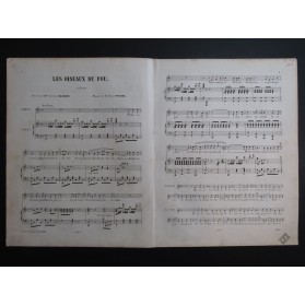 MICHEL Ferdinand Les Oiseaux du Fou Chant Piano ca1855