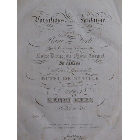 HERZ Henri Variations Notre...