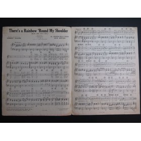 JOLSON ROSE DREYER There's a Rainbow Round My Shoulder Chant Piano 1929
