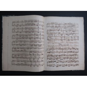 ROSELLEN Henri DÖHLER Théodore Pièces Manuscrit Piano XIXe