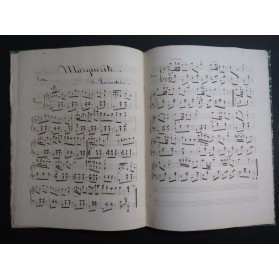 ROSELLEN Henri DÖHLER Théodore Pièces Manuscrit Piano XIXe