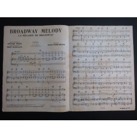 BROWN Nacio Herb Broadway Melody Chant Piano 1929