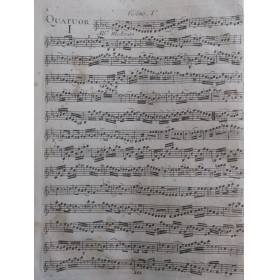 HAYDN Joseph Six Quatuors...