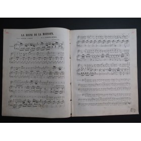 ARNAUD Étienne La Reine de la Moisson Chant Piano ca1848