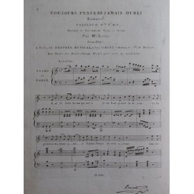 LOUIS Toujours pensers...