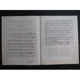 LOUIS Toujours pensers jamais oubli Chant Piano ou Harpe ca1820