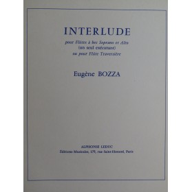 BOZZA Eugène Interlude...