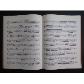 BOZZA Eugène Interlude Flûte ou Flûte à bec 1978