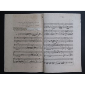 TARCHI Angelo Le Trente et Quarante Opéra No 1 Chant Guitare ca1800