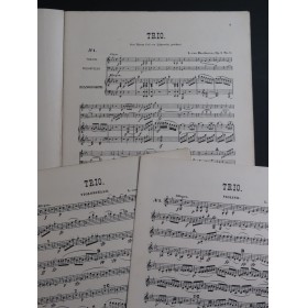 BEETHOVEN Trio No 1 op 1 Piano Violon Violoncelle