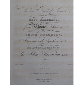 STEVENSON John The last...