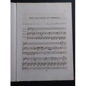 STEVENSON John The last Rose of Summer Chant Piano ca1830