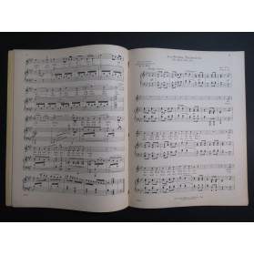 LOEWE Carl Six Songs Chant Piano 1908