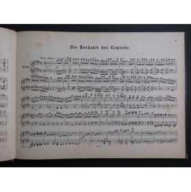 MENDELSSOHN Ouverturen Ouvertures Piano 4 mains XIXe