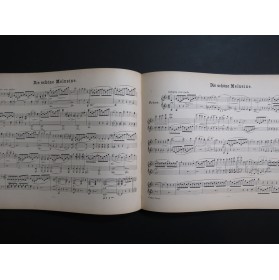 MENDELSSOHN Ouverturen Ouvertures Piano 4 mains XIXe