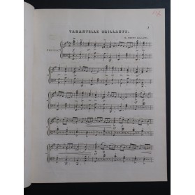 CULLUM R. Henry Tatantelle Brillant Dédicace Piano ca1830