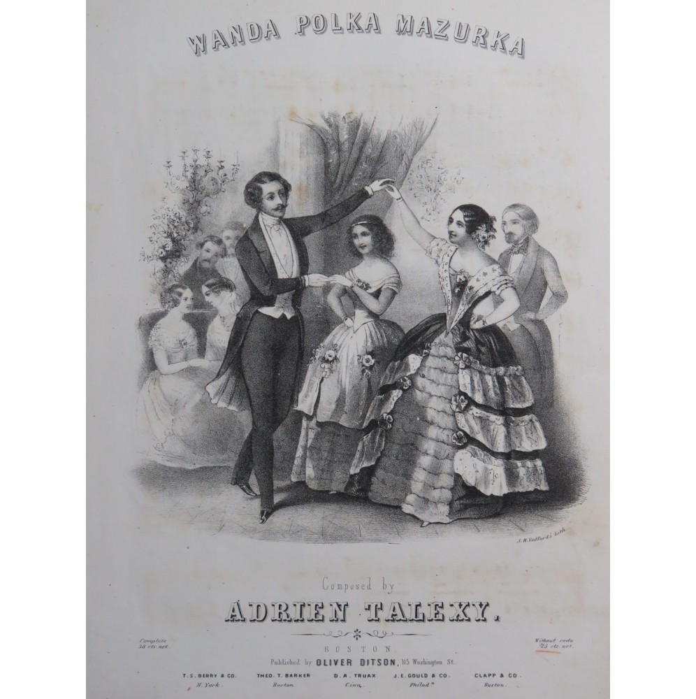 TALEXY Adrien Wanda Piano ca1850