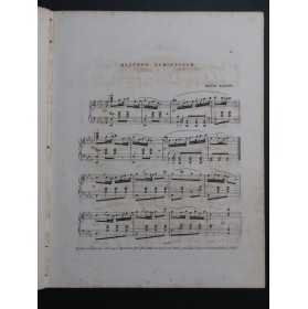 KLEBER Henry Rainbow Schottisch Piano ca1850