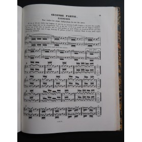 LEMOINE Henry Méthode BERTINI Henri Etudes Piano ca1840