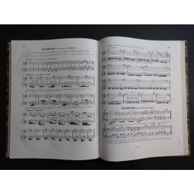 LEMOINE Henry Méthode BERTINI Henri Etudes Piano ca1840