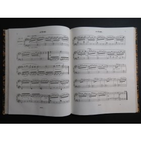 LEMOINE Henry Méthode BERTINI Henri Etudes Piano ca1840
