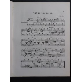 JULLIEN The Sleigh Polka Piano ca1850
