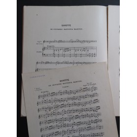 MARTINI G. B. Gavotte Piano Violon