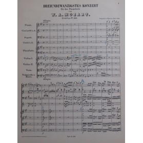 MOZART W. A. Concert KV 488...