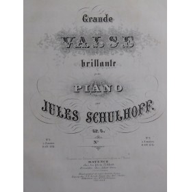 SCHULHOFF Jules Grande...