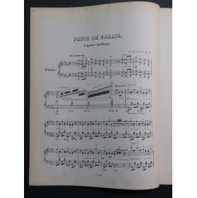 DURAND DE GRAU Pluie de Corail op 38 Piano ca1860