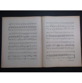 COLOMB André L'Écho Chant Piano 1928