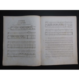 HENRION Paul Le Bonheur Chant Piano ca1840