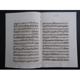ISOUARD Nicolo Cendrillon No 8 Chant Guitare ca1810