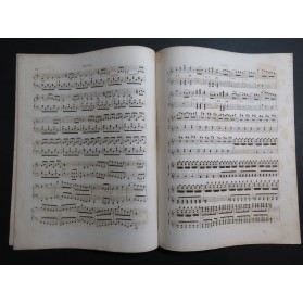 ROSSINI G. La Gazza Ladra Ouverture Piano 4 mains ca1850