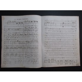 DE BEAUPLAN Amédée La musique militaire Chant Piano ca1840