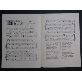 Noël No 6 Il est né le Divin Enfant Chant Piano ou Orgue ca1900