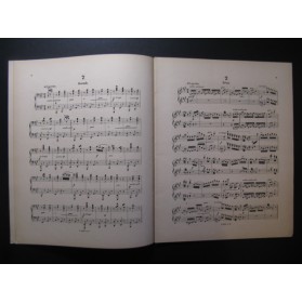 BRAHMS Johannes Danses Hongroises II Piano 4 mains XIXe