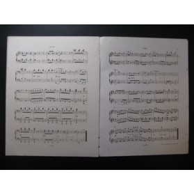 PESSARD Emile Menuet des Petits Violons Piano 4 mains 1878