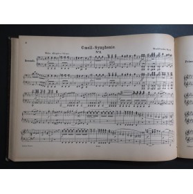 MENDELSSOHN Symphonien Symphonies Piano 4 mains XIXe