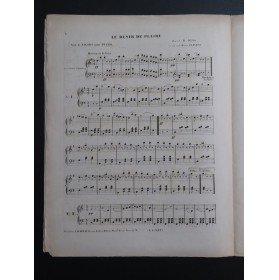 DIAS J. B. Le désir de plaire Piano ca1866
