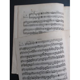 HAYDN Joseph Sonates Trios op 36 Piano Violon ca1800