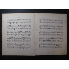DE SUPPÉ François Boccace Marche Piano 4 mains XIXe