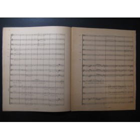 SAINT-SAËNS Camille Chanson d'Ancetre Chant Orchestre ca1902