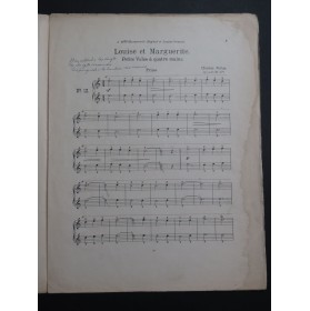 FERLUS Charles Louise et Marguerite op 271Piano 4 mains