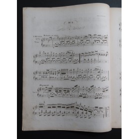HÜNTEN François La Zaira de Mercadante Piano ca1835